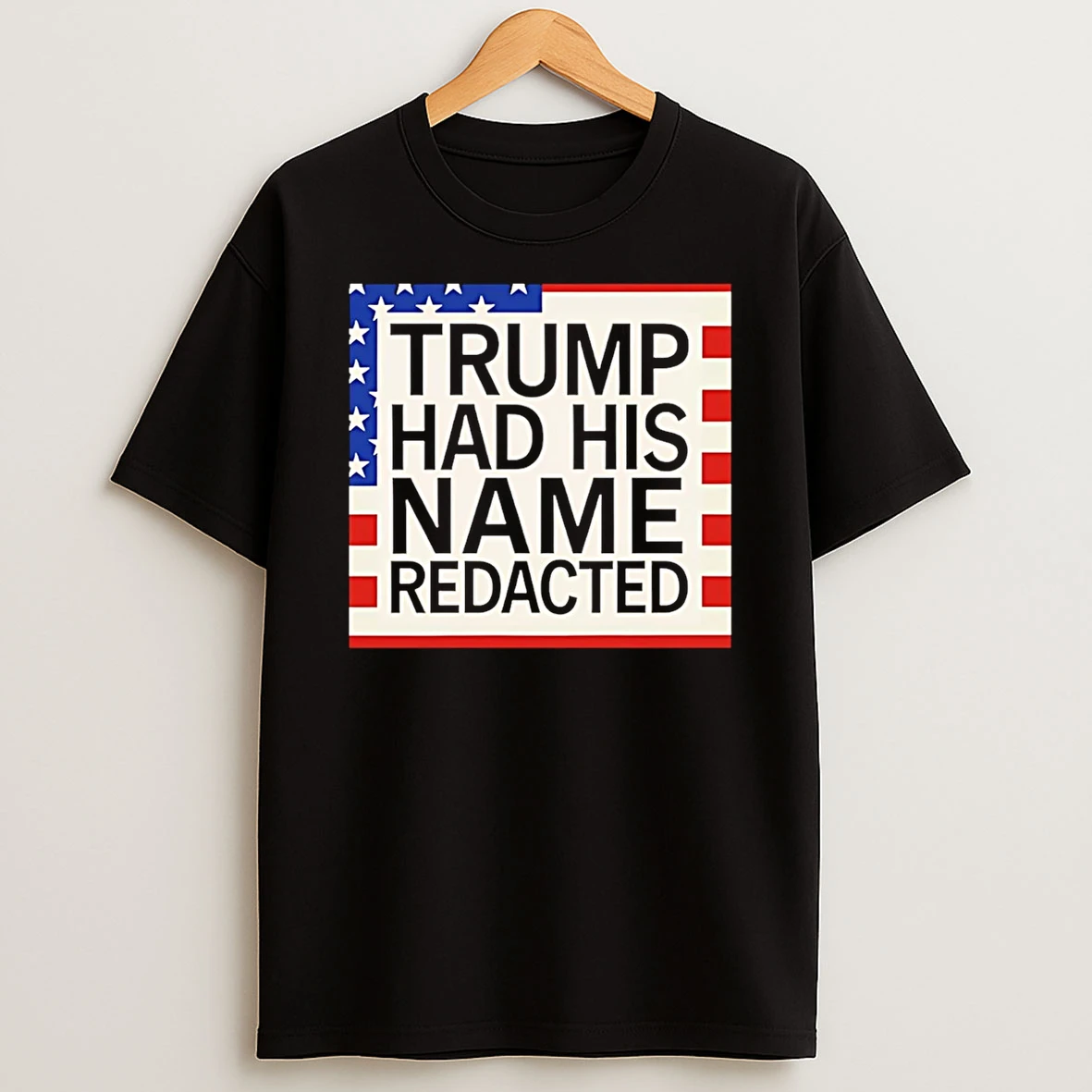 Vflippa Schmidtstee 20251222_104542 297_trump Had His Name Redacted T Shirt