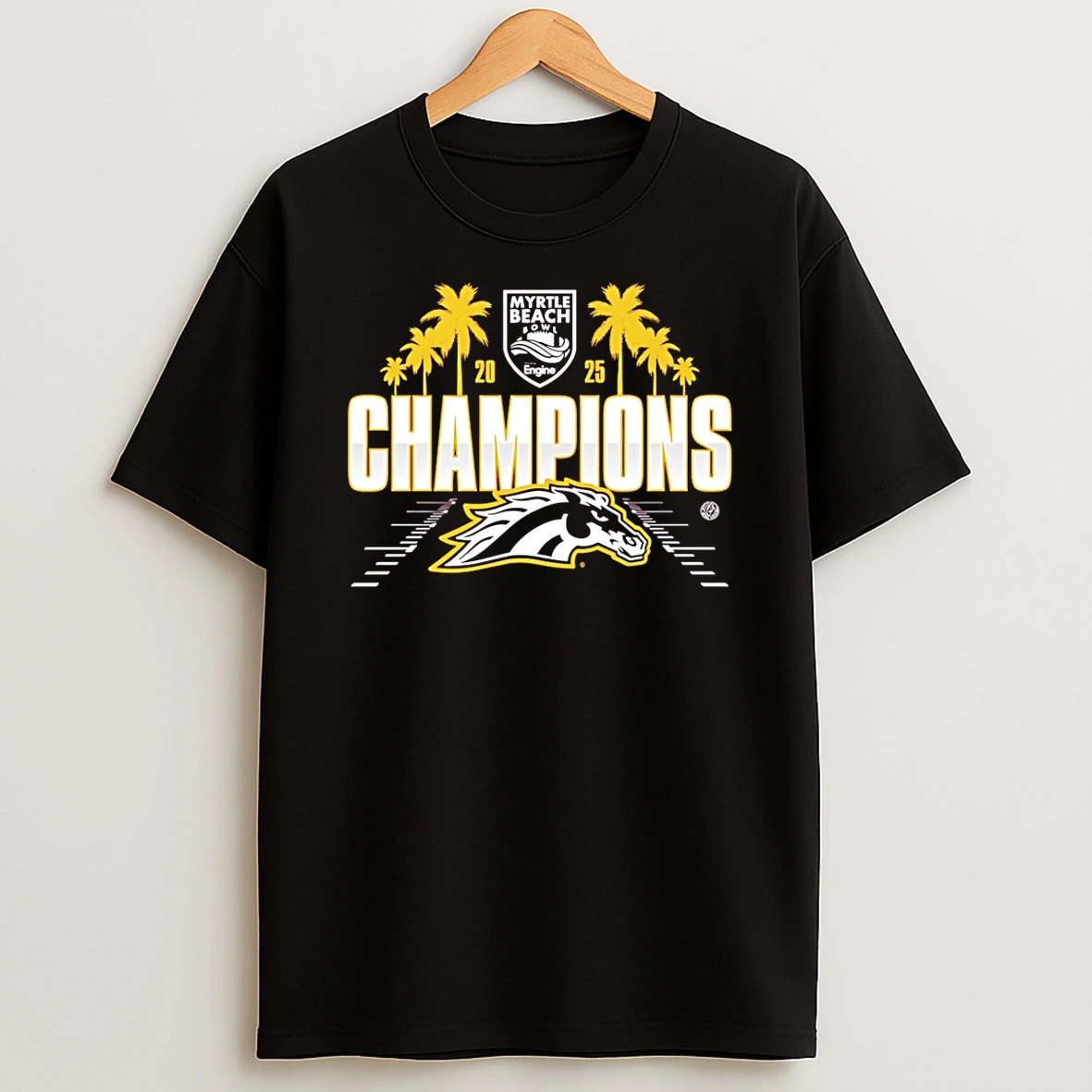 Vflippa Schmidtstee 20251222_104542 297_western Michigan Broncos 2025 Myrtle Beach Bowl Champions T Shirt