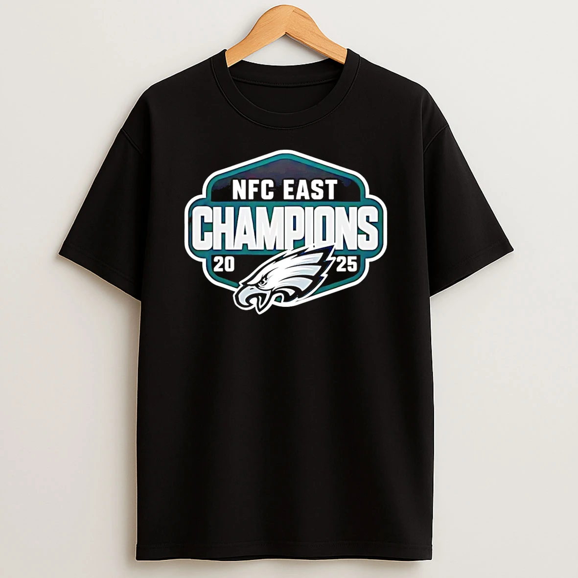 Vflippa Schmidtstee 20251222_123535 107_philadelphia Eagles 2025 Nfc East Division Champions Logo T Shirt