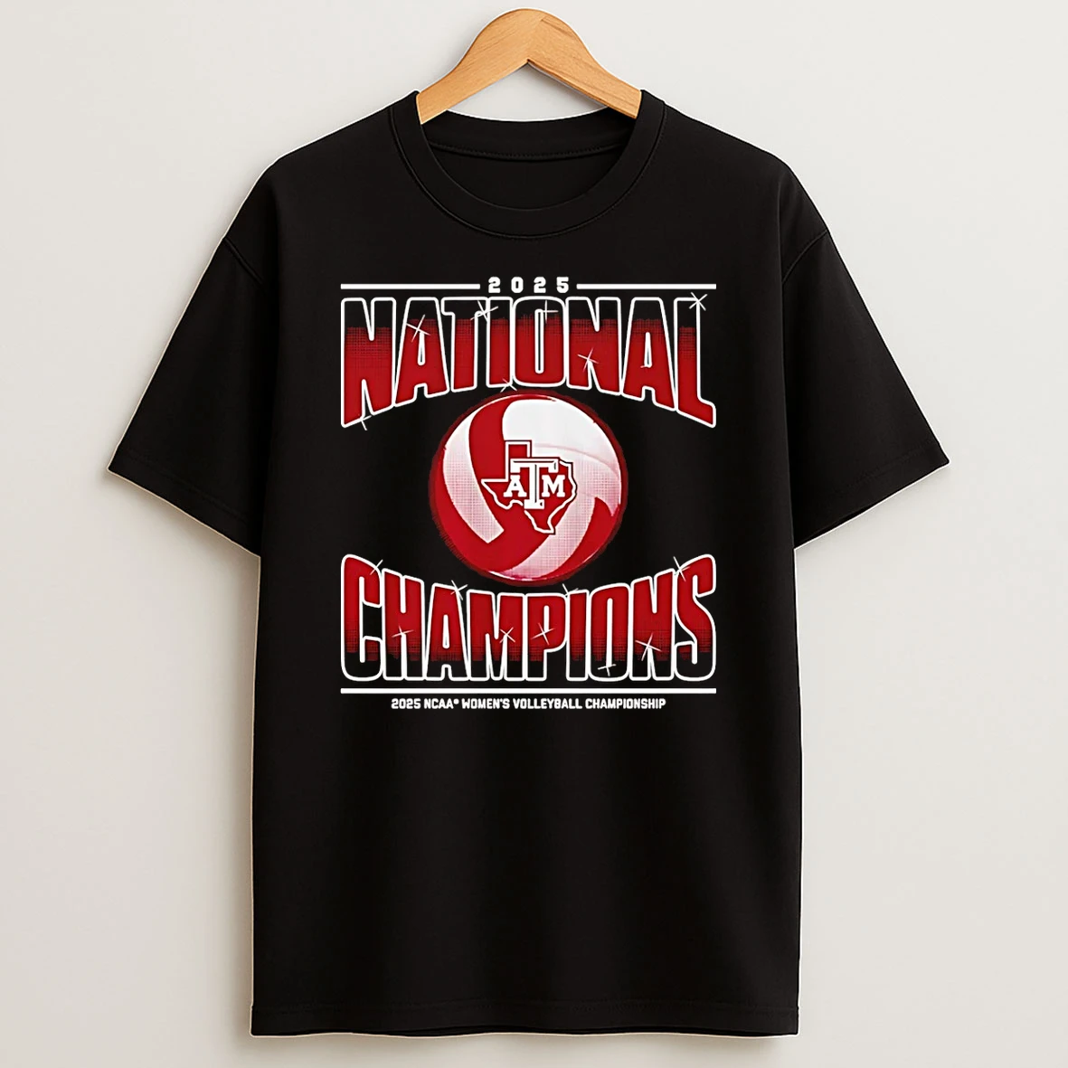 Vflippa Schmidtstee 20251222_130900 43_texas Am Volleyball 2025 Ncaa Champions T Shirt