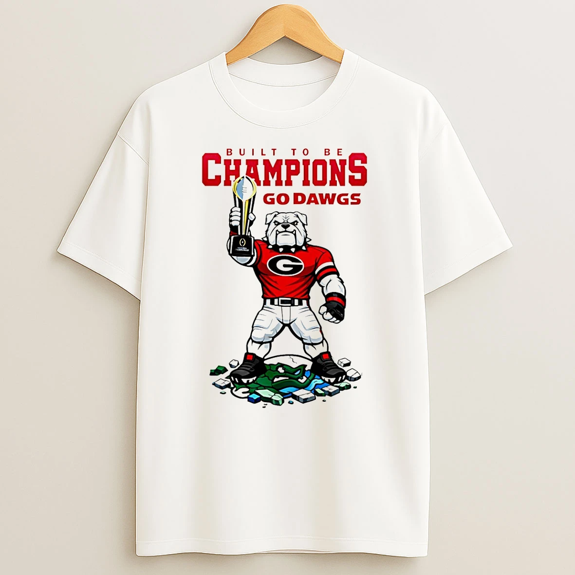 Vflippa Schmidtstee 20251222_170947 101_georgia Bulldogs 2026 Cfp Built To Be Champions Go Dawgs T Shirt