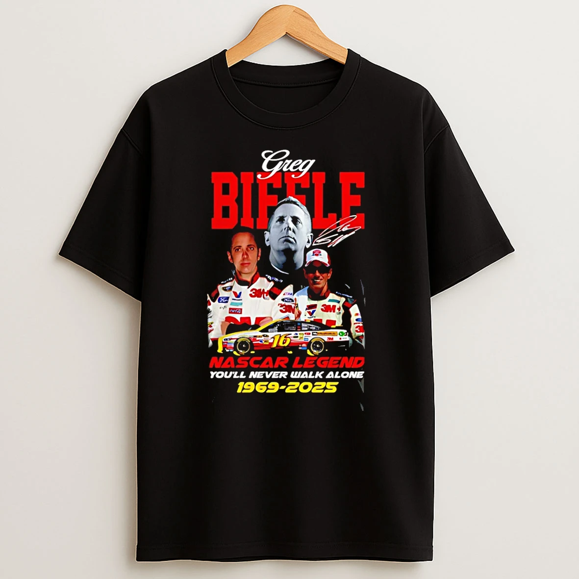 Vflippa Schmidtstee 20251222_170947 101_greg Biffle Nascar Legend Youll Never Walk Alone 1960 2025 T Shirt