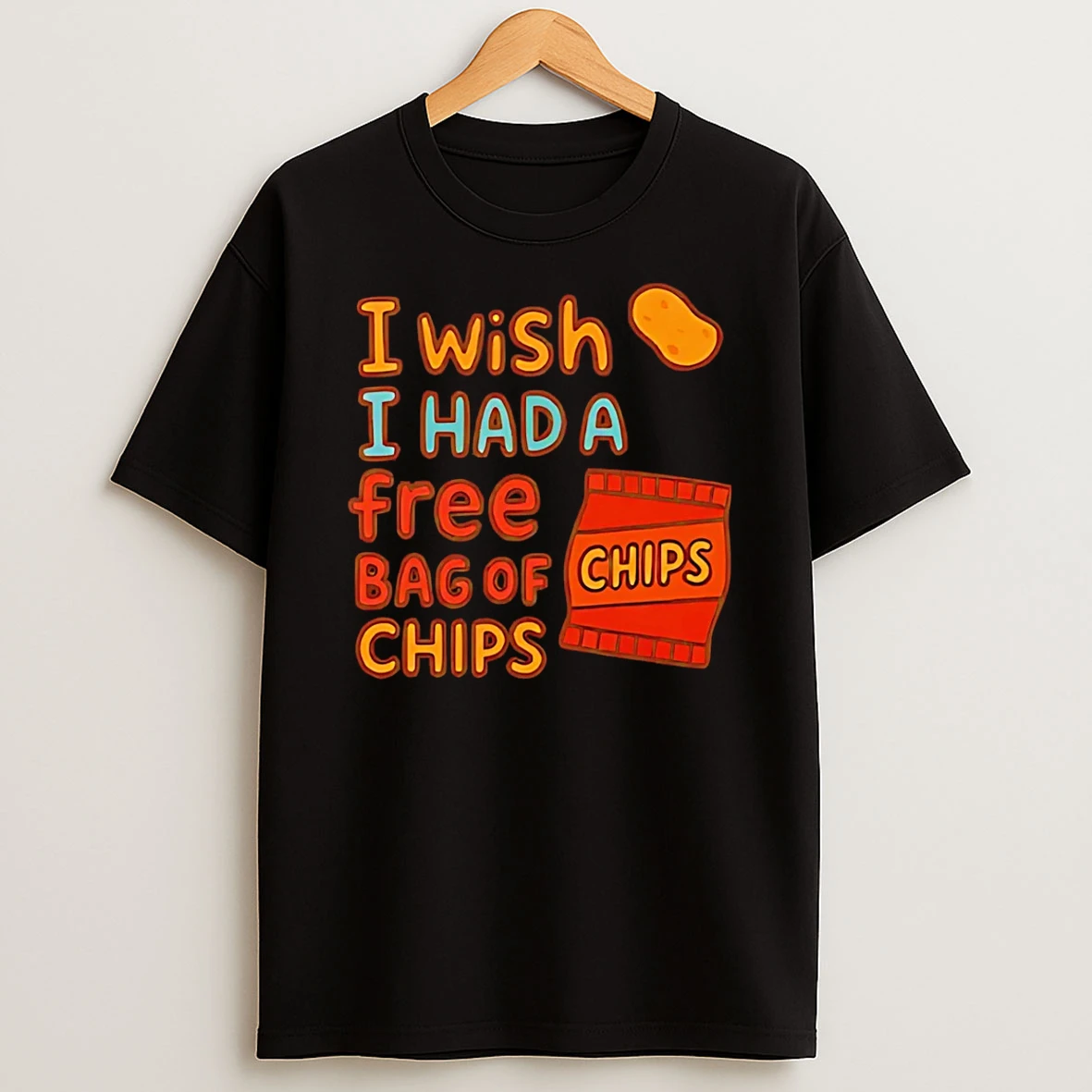 Vflippa Schmidtstee 20251222_170947 101_i Wish I Had A Free Bag Of Chips T Shirt