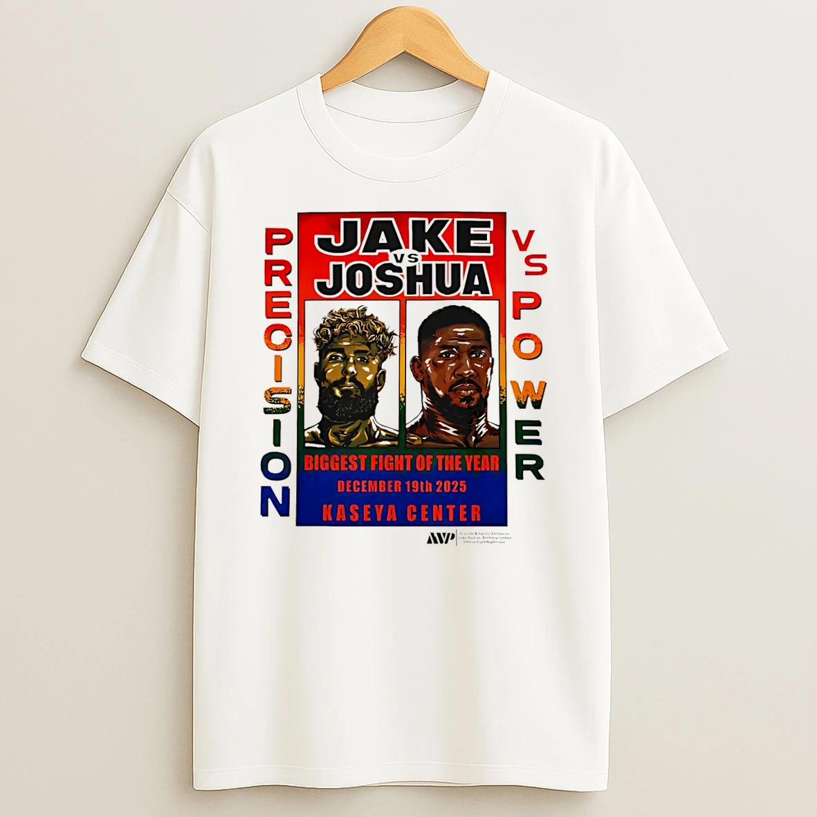 Vflippa Schmidtstee 20251222_170947 101_jake Vs Joshua Biggest Fight Of The Year T Shirt