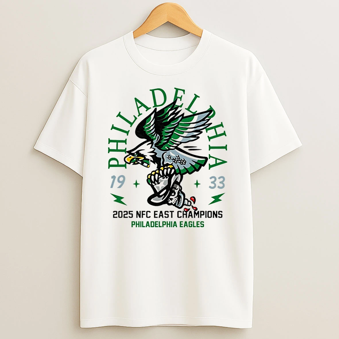 Vflippa Schmidtstee 20251222_170947 101_philadelphia Eagles Nfc East Division Champions 2025 Paint T Shirt