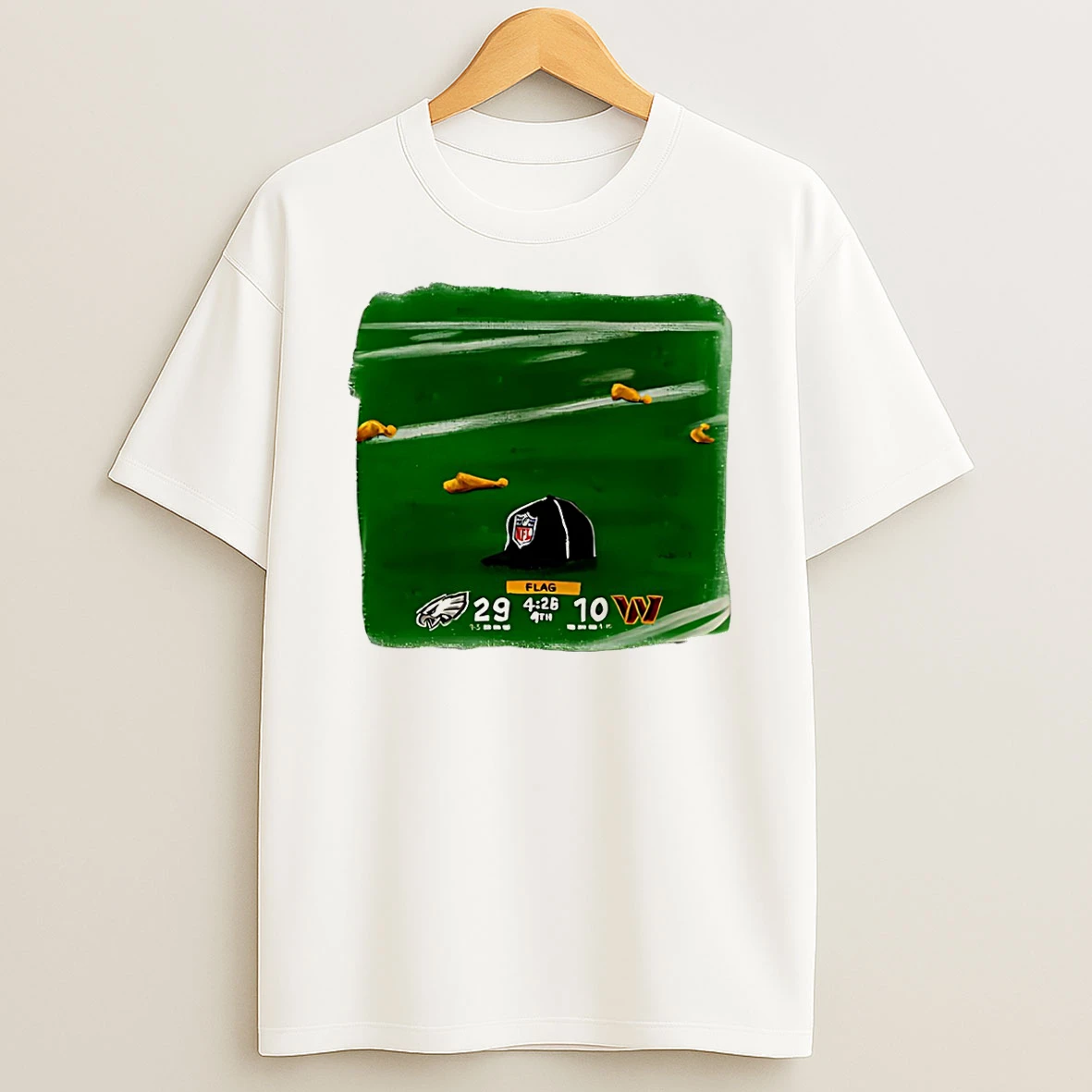 Vflippa Schmidtstee 20251222_170947 101_philadelphia Eagles Vs Washington Commanders Nfc East Division Hat Score T Shirt