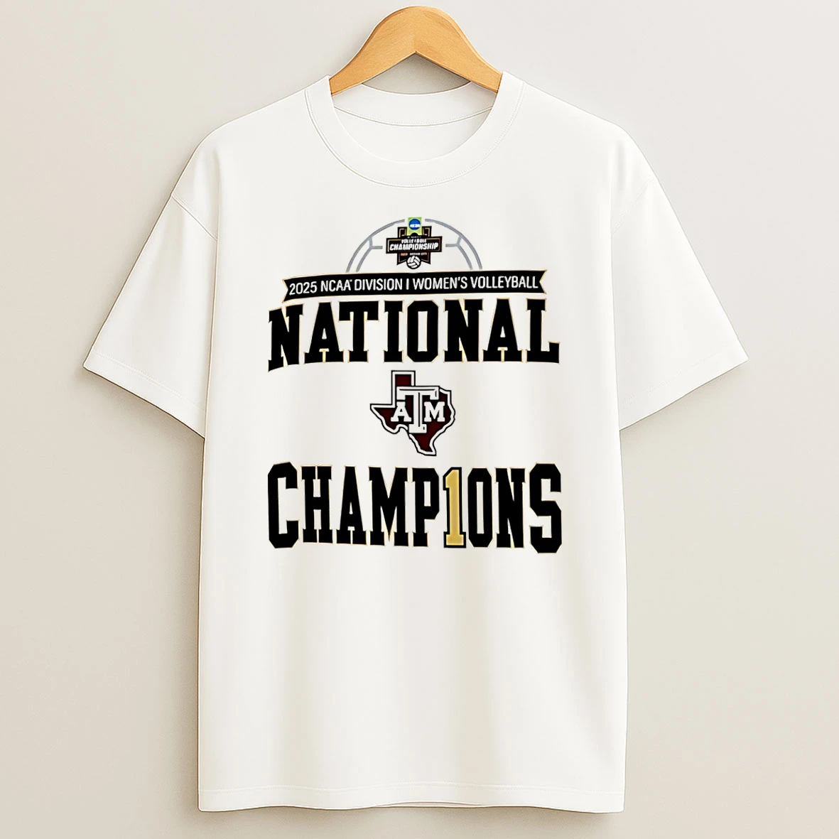 Vflippa Schmidtstee 20251222_170947 101_texas Am Aggies 2025 Volleyball National Champions Locker Room T Shirt