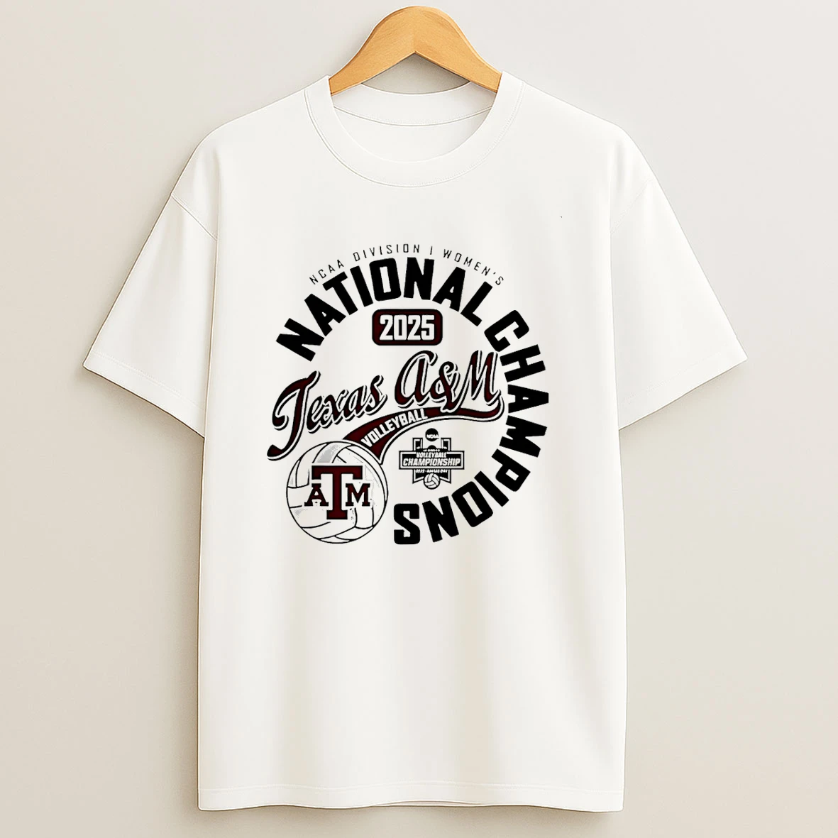Vflippa Schmidtstee 20251222_170947 101_texas Am Aggies 2025 Volleyball National Champions Classic T Shirt