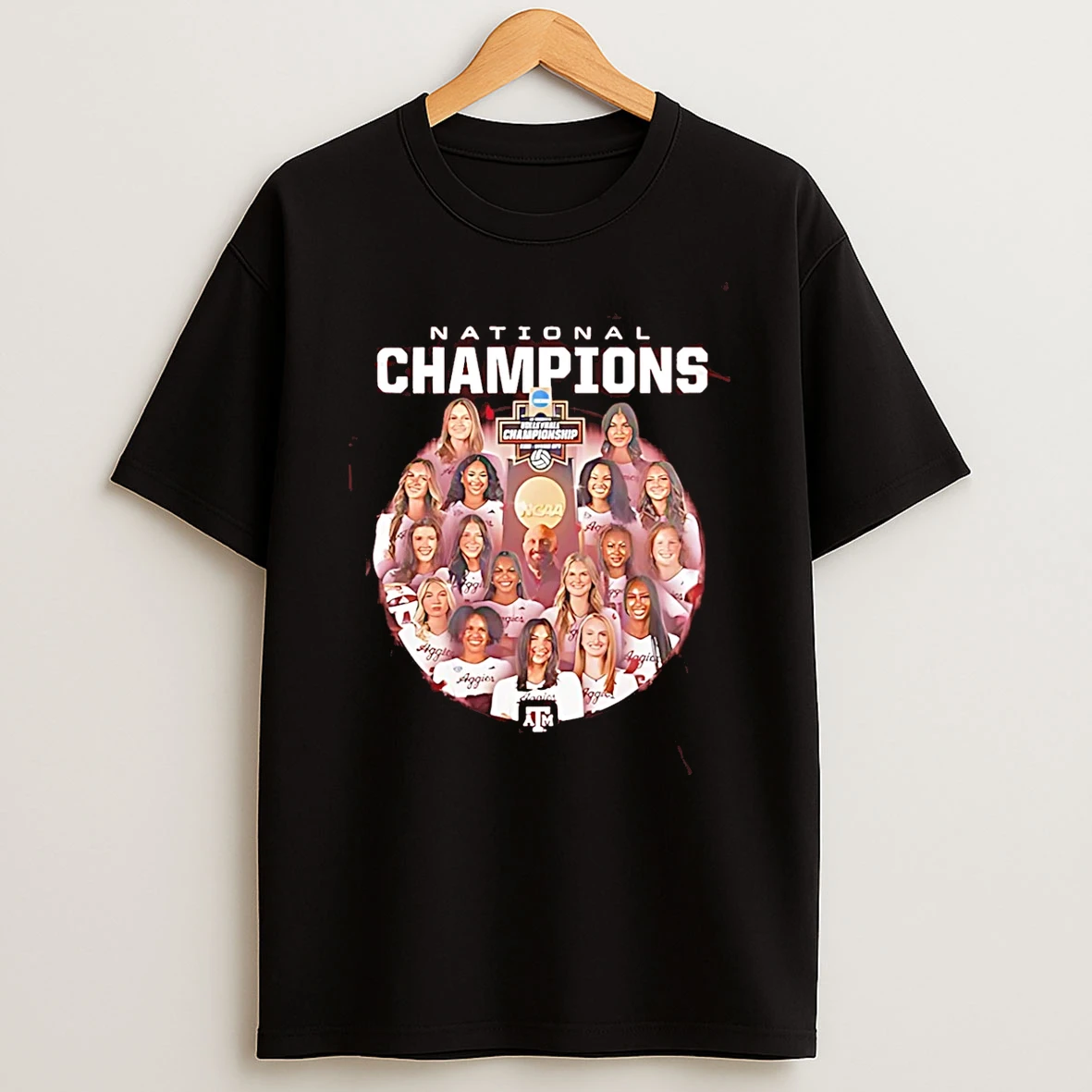 Vflippa Schmidtstee 20251222_170947 101_texas Am Aggies Volleyball 2025 National Champions All Team T Shirt