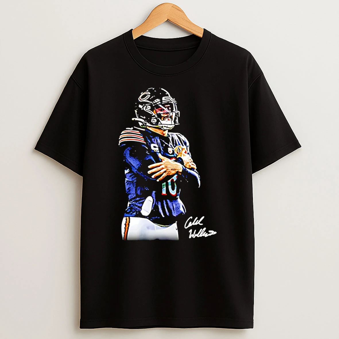 Vflippa Schmidtstee 20251223_122821 36_caleb Williams Chicago Bears Iceman And Cold Signature T Shirt