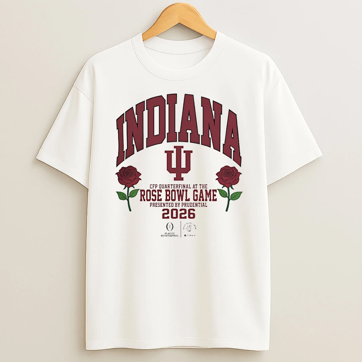 Vflippa Schmidtstee 20251223_130006 132_indiana Hoosiers Rose Bowl Game Cfp 2026 T Shirt