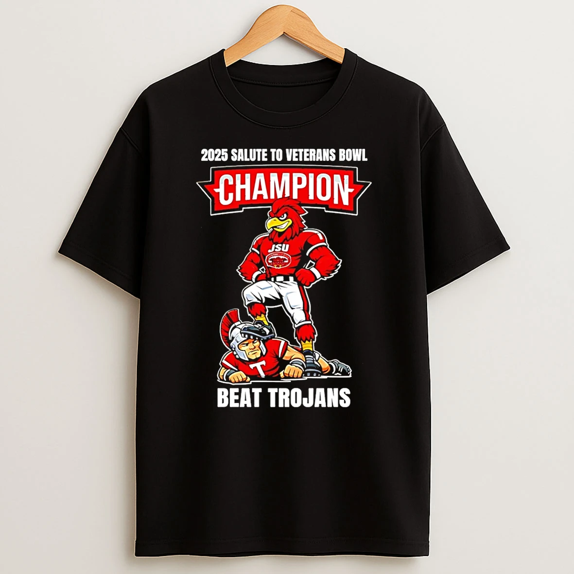 Vflippa Schmidtstee 20251223_130006 132_jacksonville State Gamecocks Ncaa 2025 Salute To Veterans Bowl Mascot T Shirt