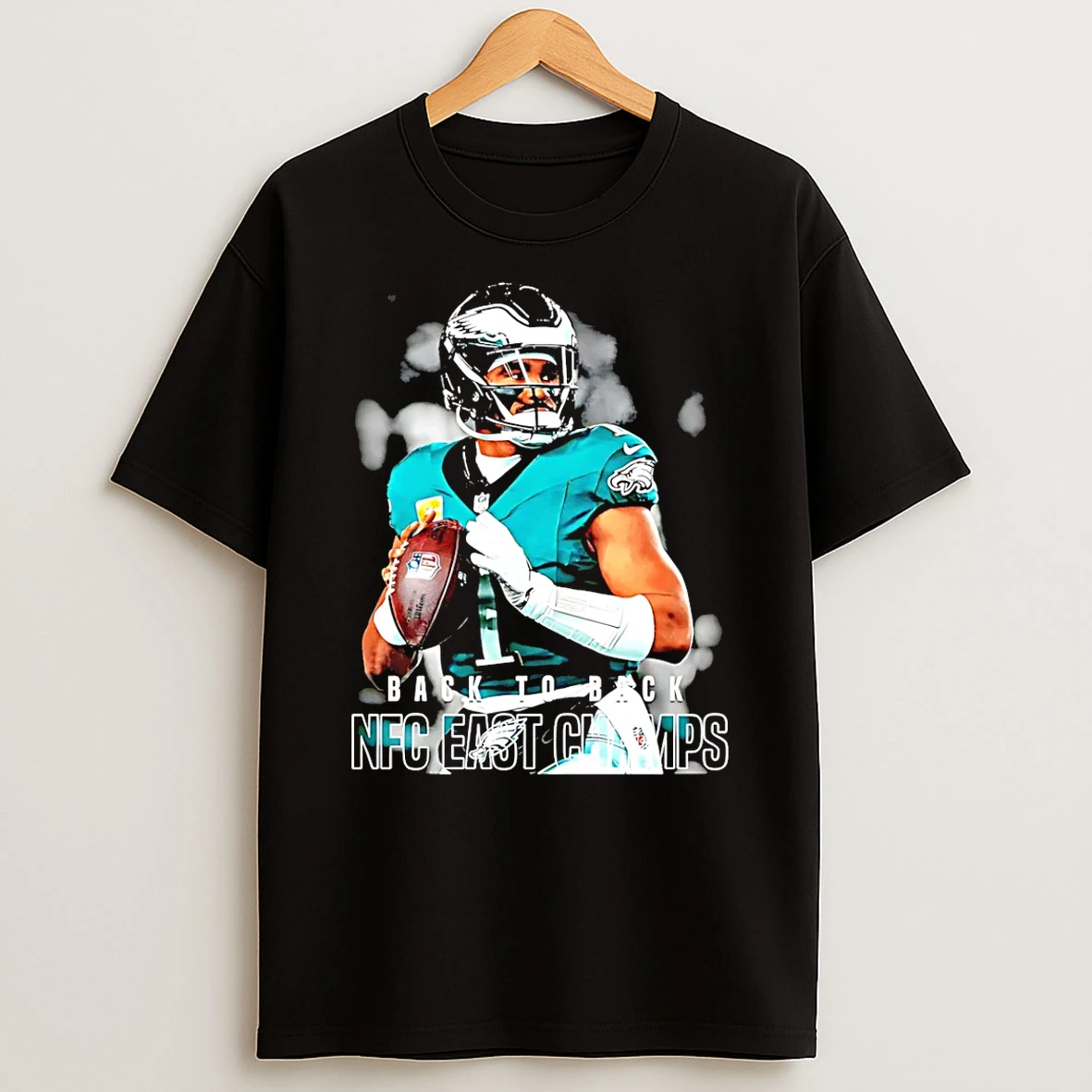 Vflippa Schmidtstee 20251223_130006 132_jalen Hurts 2025 Back To Back Nfc East Champs T Shirt