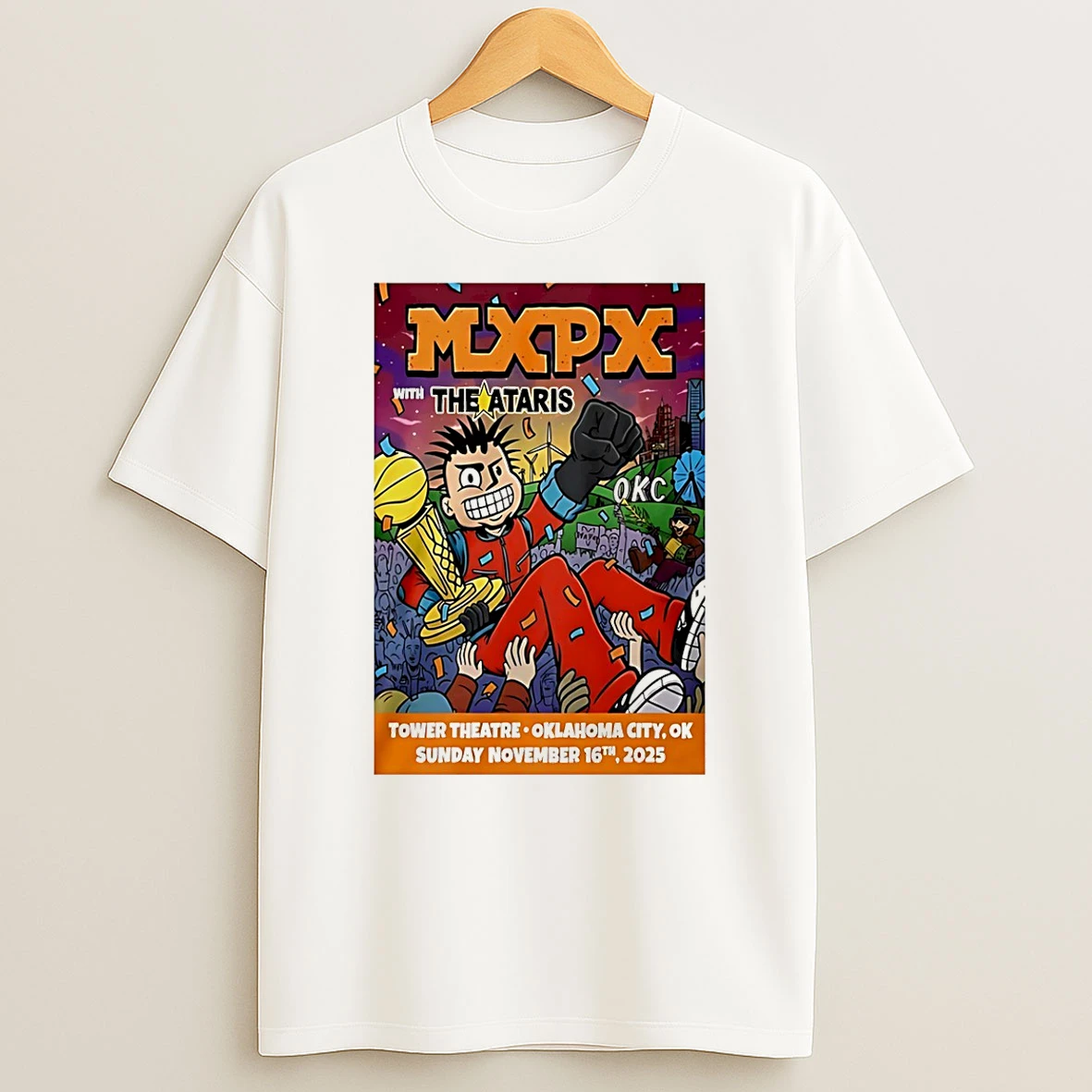 Vflippa Schmidtstee 20251223_130006 132_mxpx Oklahoma City Ok November 16 2025 T Shirt