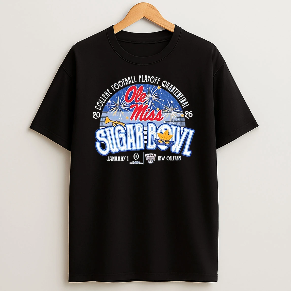 Vflippa Schmidtstee 20251223_130006 132_ole Miss Rebels 2025 26 College Football Playoff Sugar Bowl Fireworks T Shirt