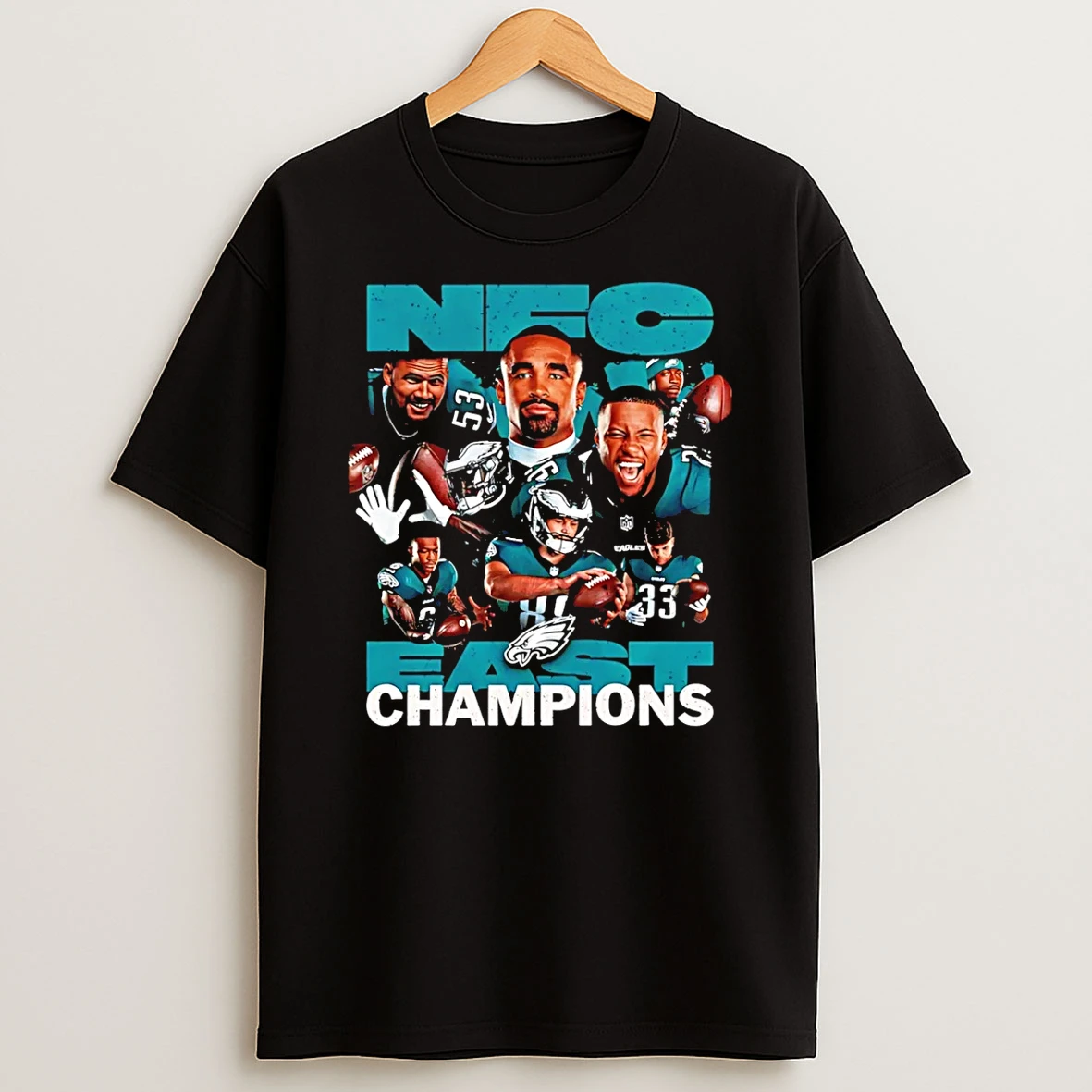 Vflippa Schmidtstee 20251223_130006 132_philadelphia Eagles 2025 Nfc East Champions Graphic T Shirt