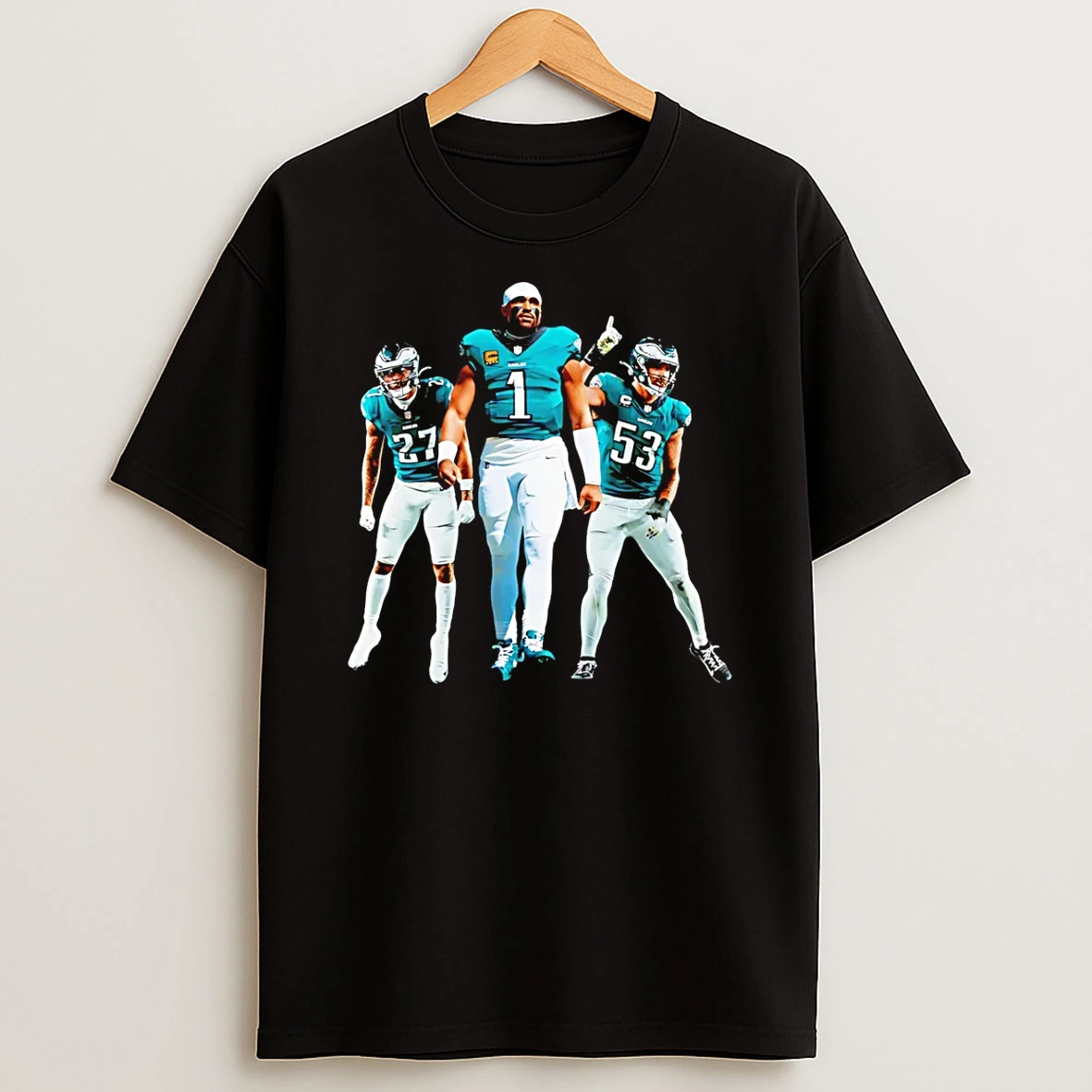 Vflippa Schmidtstee 20251223_130006 132_philadelphia Eagles 2025 Nfc East Champs Jalen Hurts Quinyon Mitchell Zack Baun T Shirt