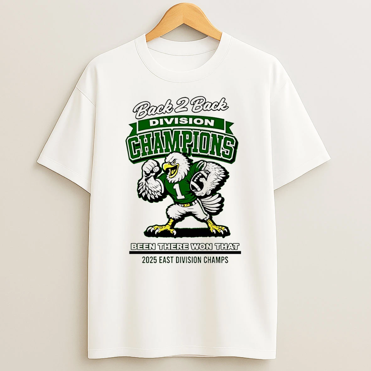 Vflippa Schmidtstee 20251223_130006 132_philadelphia Eagles Back 2 Back Division Champs 2025 Been There Won That T Shirt