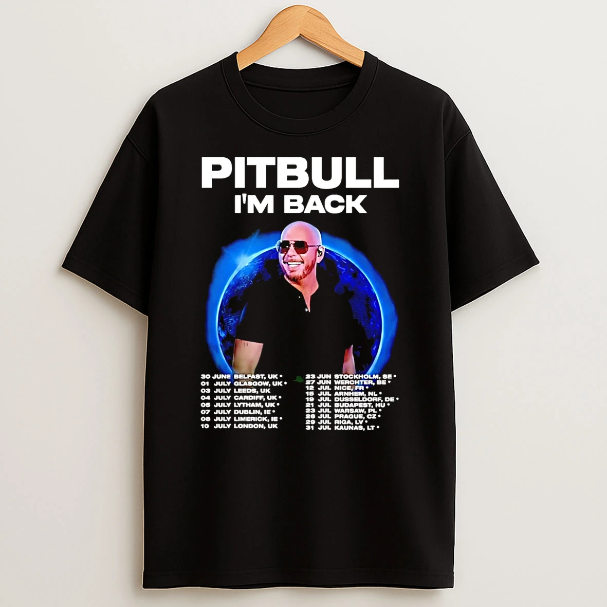 Vflippa Schmidtstee 20251223_130006 132_pitbull Im Back Fan Tour 2025 Concert Dates Inspired T Shirt