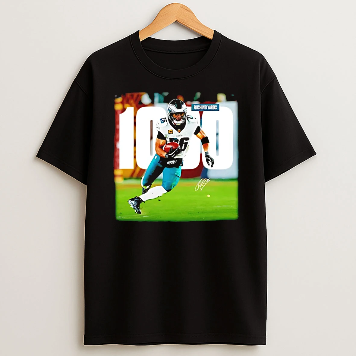 Vflippa Schmidtstee 20251223_130006 132_saquon Barkley Philadelphia Eagles 2025 Nfc East Champions 100 Rushing Yards T Shirt