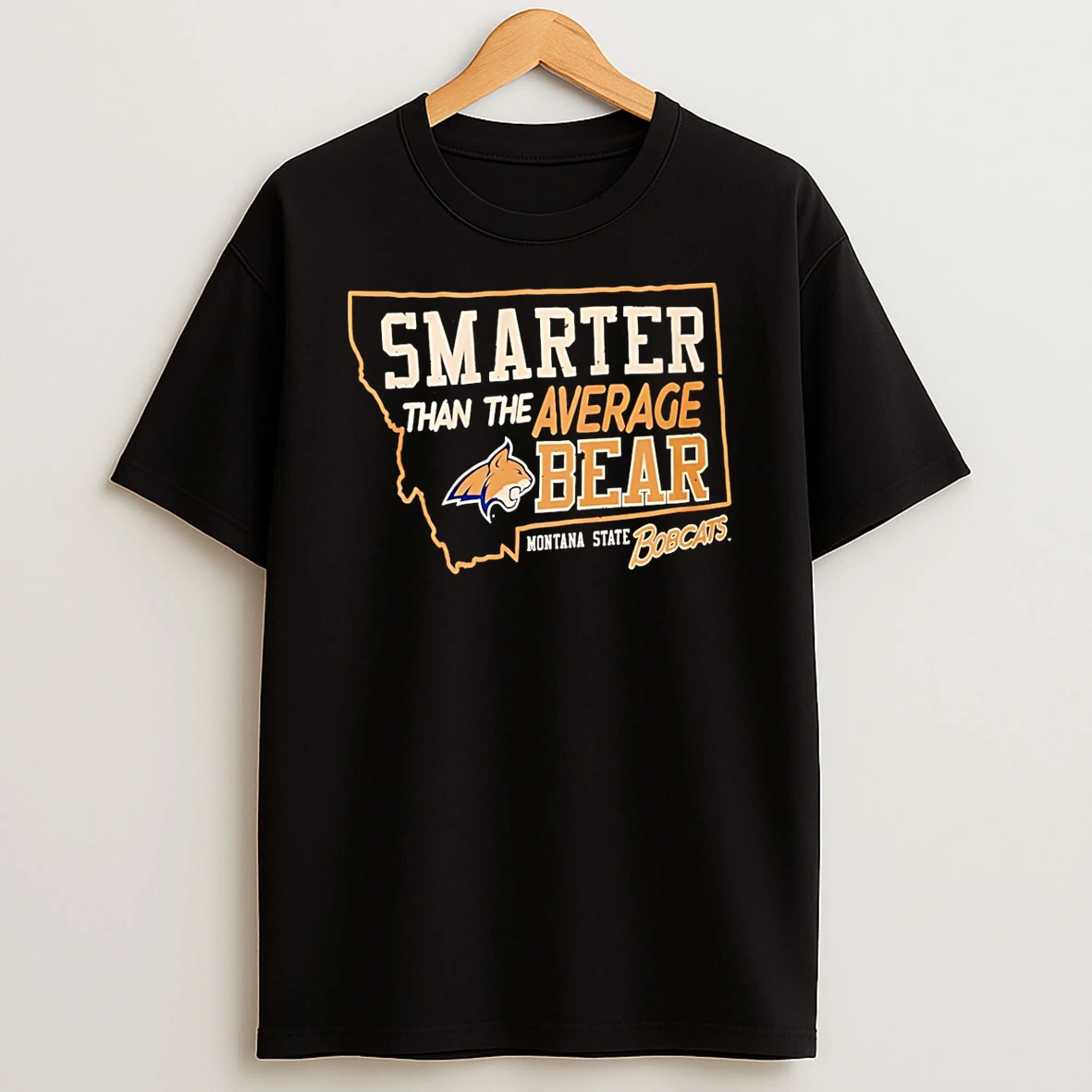 Vflippa Schmidtstee 20251223_130006 132_smarter Than The Average Bear Montana State Bobcats T Shirt