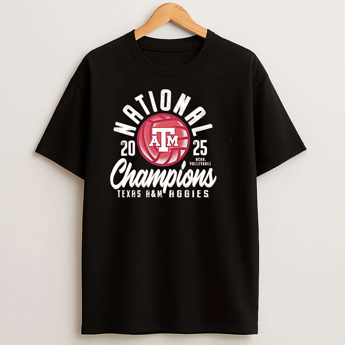 Vflippa Schmidtstee 20251223_130006 132_texas Am Aggies 2025 Womens Volleyball National Champions Vintage T Shirt