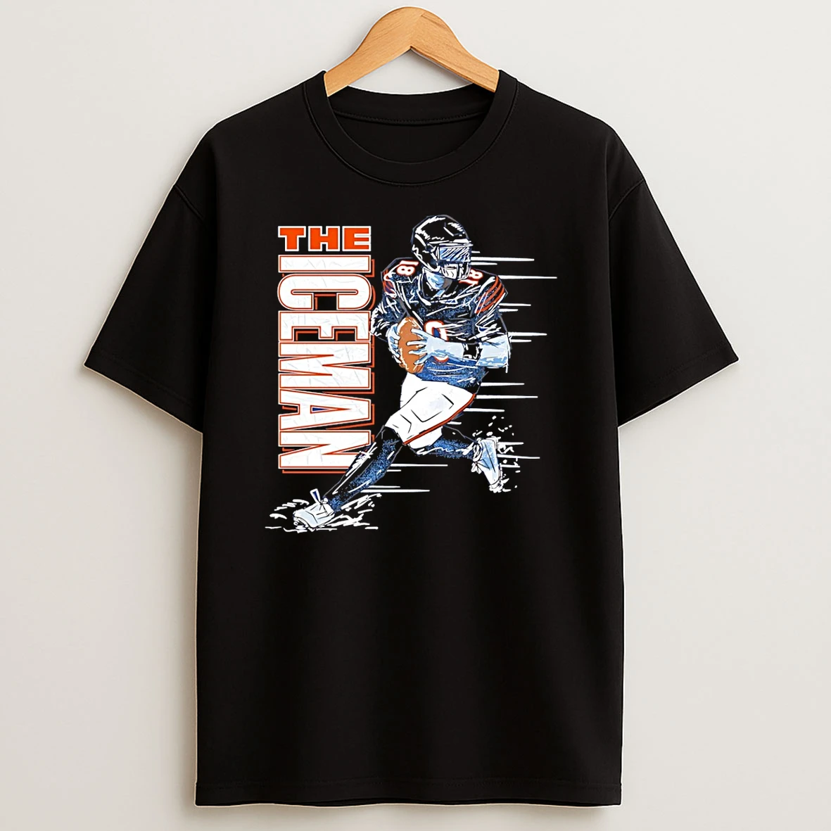 Vflippa Schmidtstee 20251223_130006 132_the Ice Man Caleb Williams Chicago Bears Cartoon T Shirt
