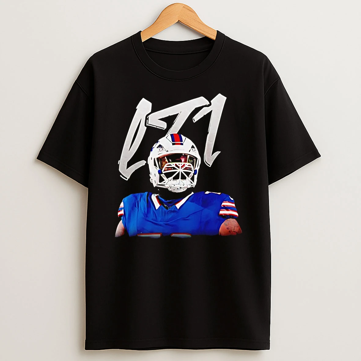 Vflippa Schmidtstee 20251224_174200 144_buffalo Bills Dion Dawkins Lt1 T Shirt