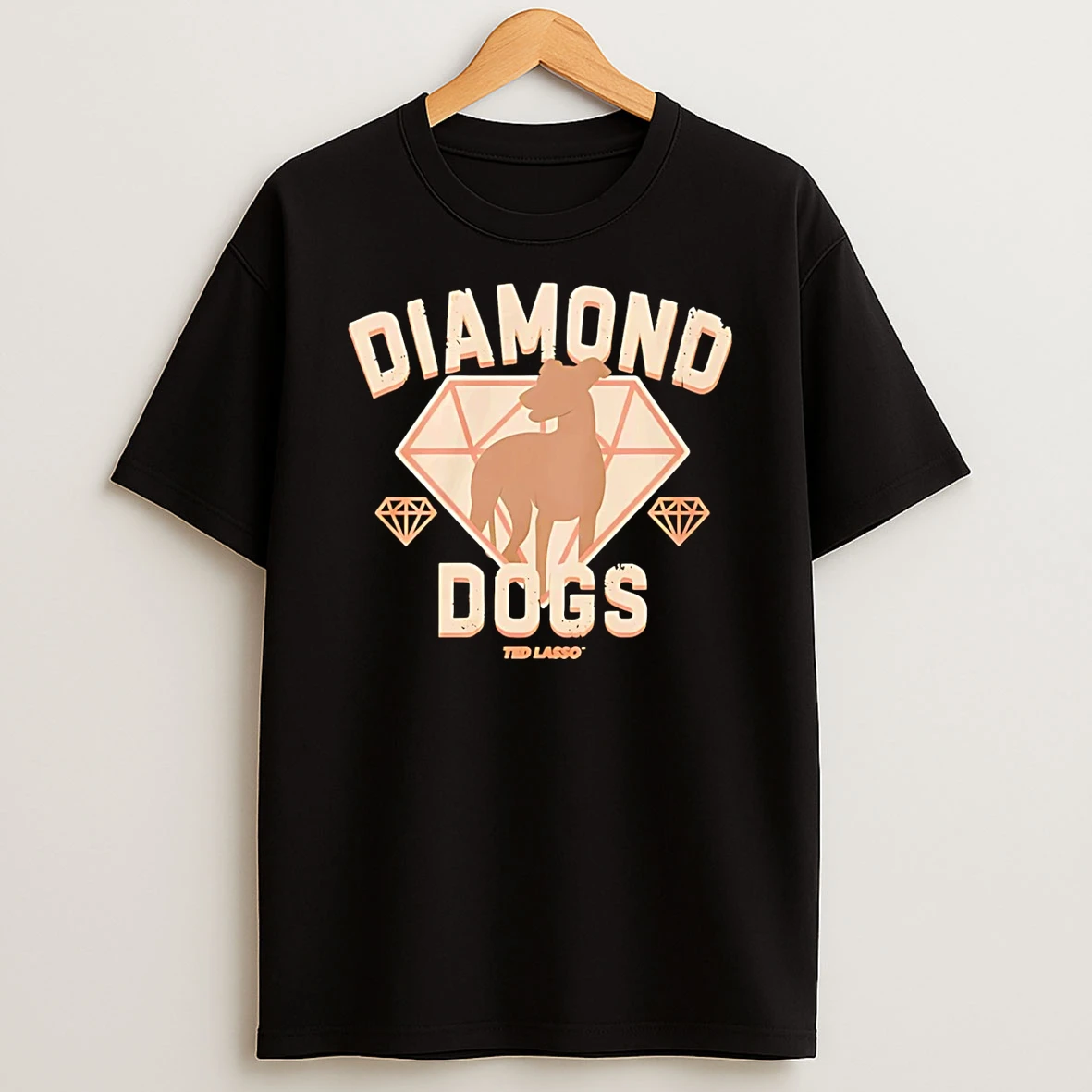 Vflippa Schmidtstee 20251224_174200 144_diamond Dogs Ted Lasso T Shirt