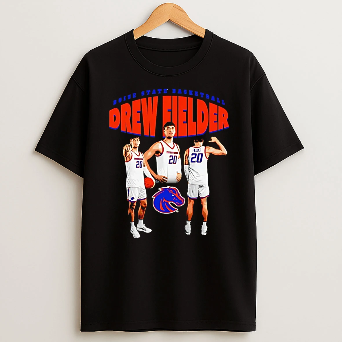 Vflippa Schmidtstee 20251224_174200 144_drew Fielder Boise State Broncos Player Collage T Shirt