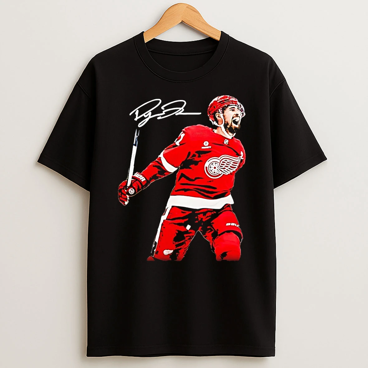 Vflippa Schmidtstee 20251224_174200 144_dylan Larkin Detroit Red Wings Overtime Signature T Shirt
