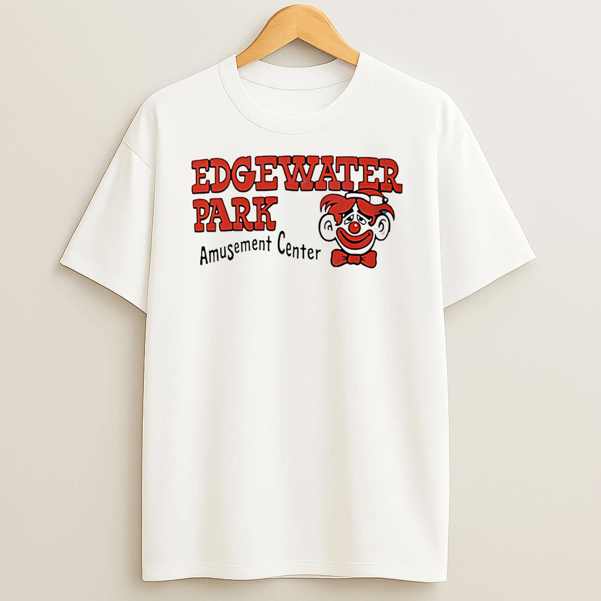 Vflippa Schmidtstee 20251224_174200 144_edgewater Park Amusement Center Detroit Clown T Shirt