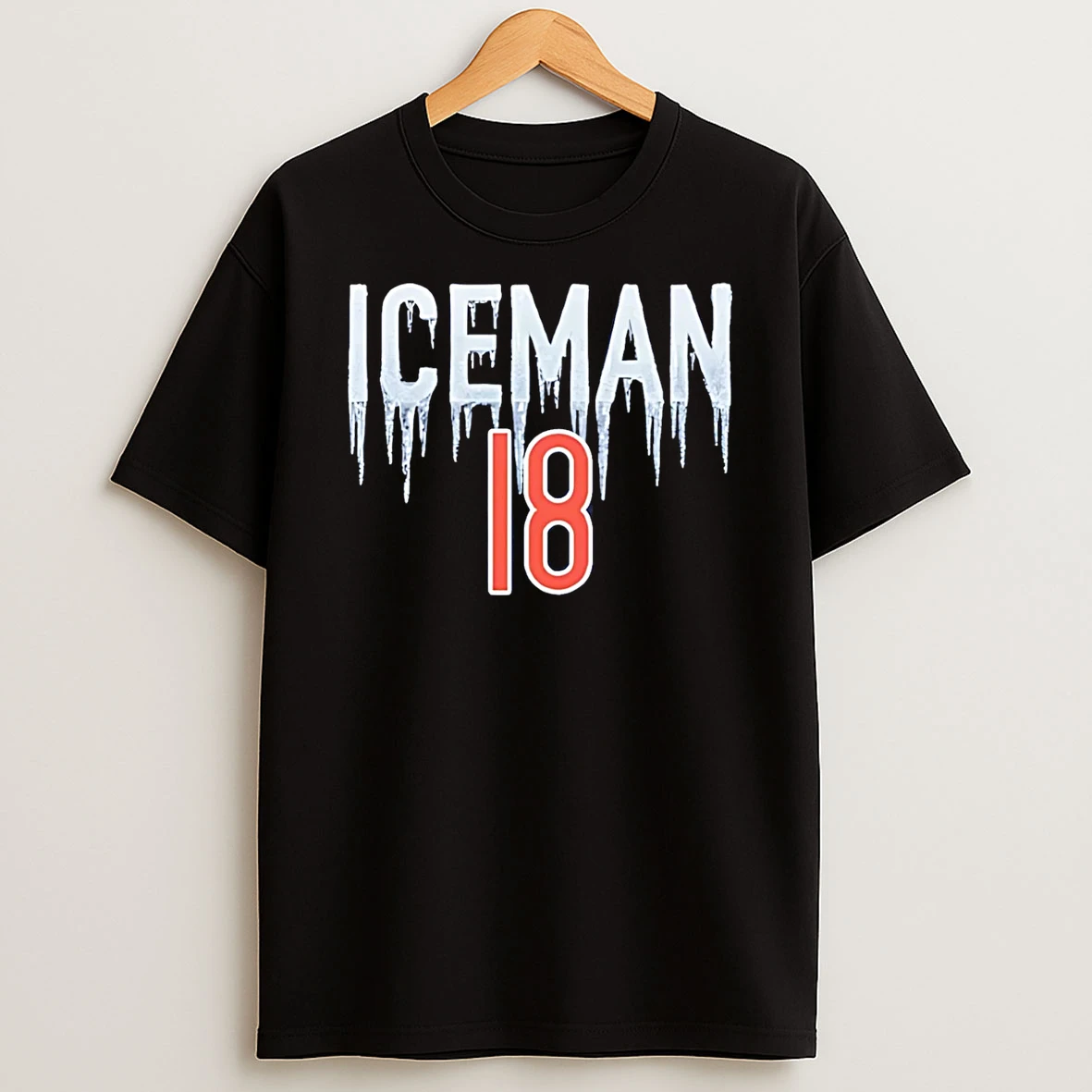 Vflippa Schmidtstee 20251224_174200 144_iceman 18 Caleb Williams Chicago Bears T Shirt
