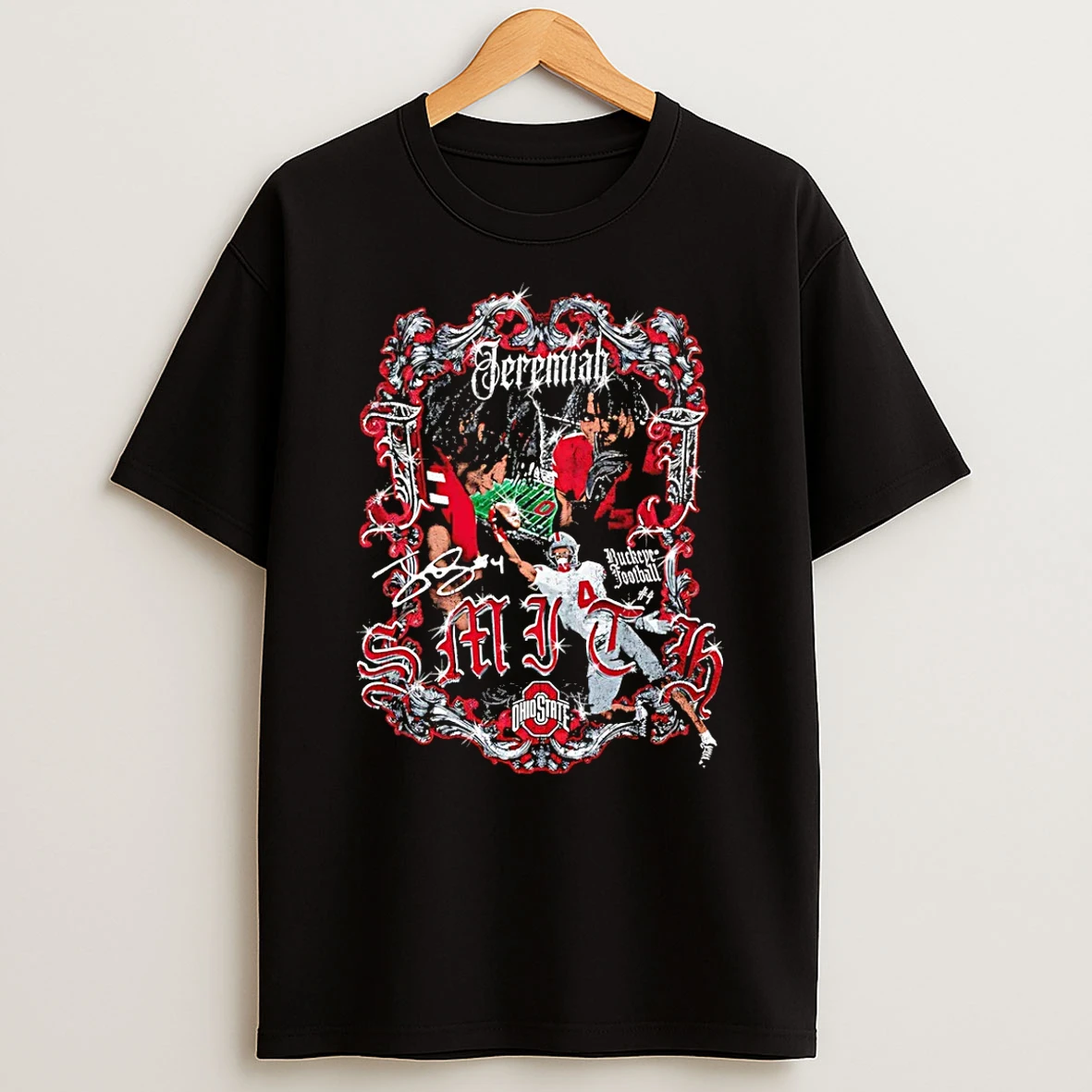 Vflippa Schmidtstee 20251224_174200 144_jeremiah Smith Ohio State Buckeyes Elevated 90s T Shirt