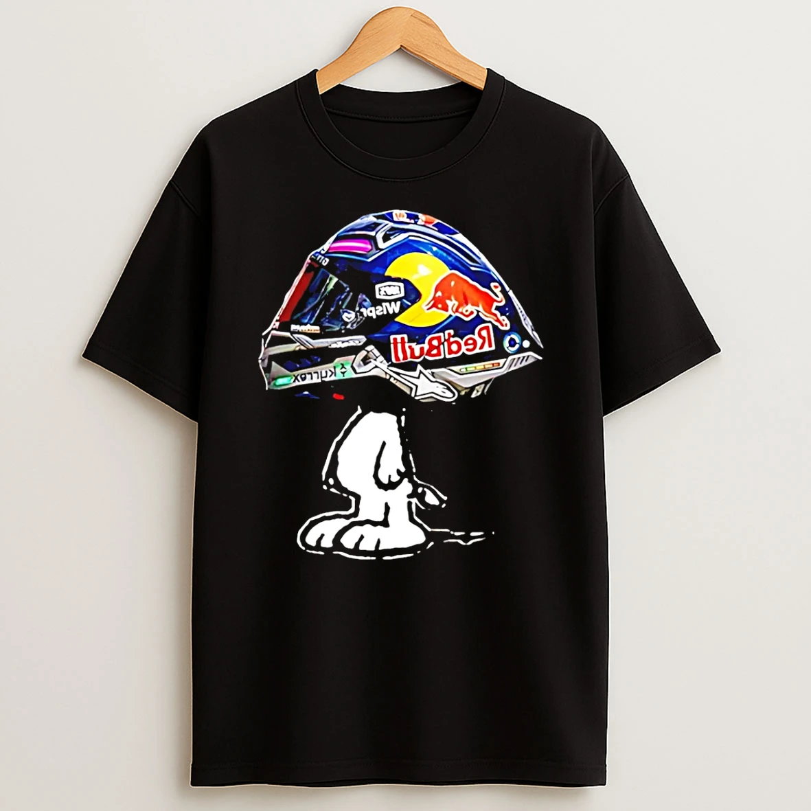 Vflippa Schmidtstee 20251224_174200 144_jorge Martin X Snoopy Helmet Funny T Shirt