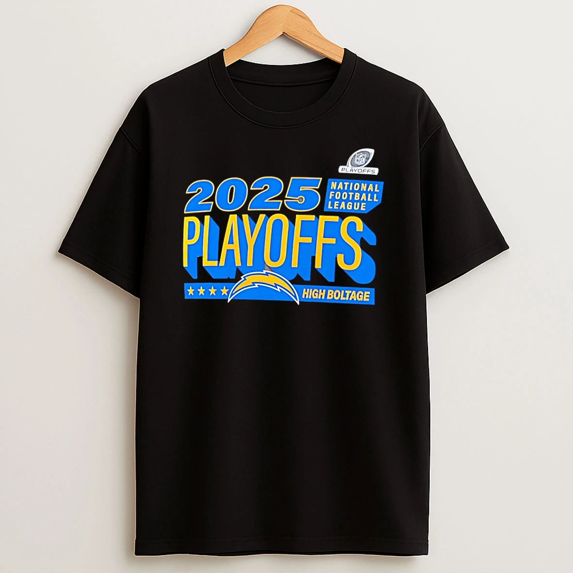 Vflippa Schmidtstee 20251224_174200 144_los Angeles Chargers 2025 Nfl Playoffs Ready T Shirt