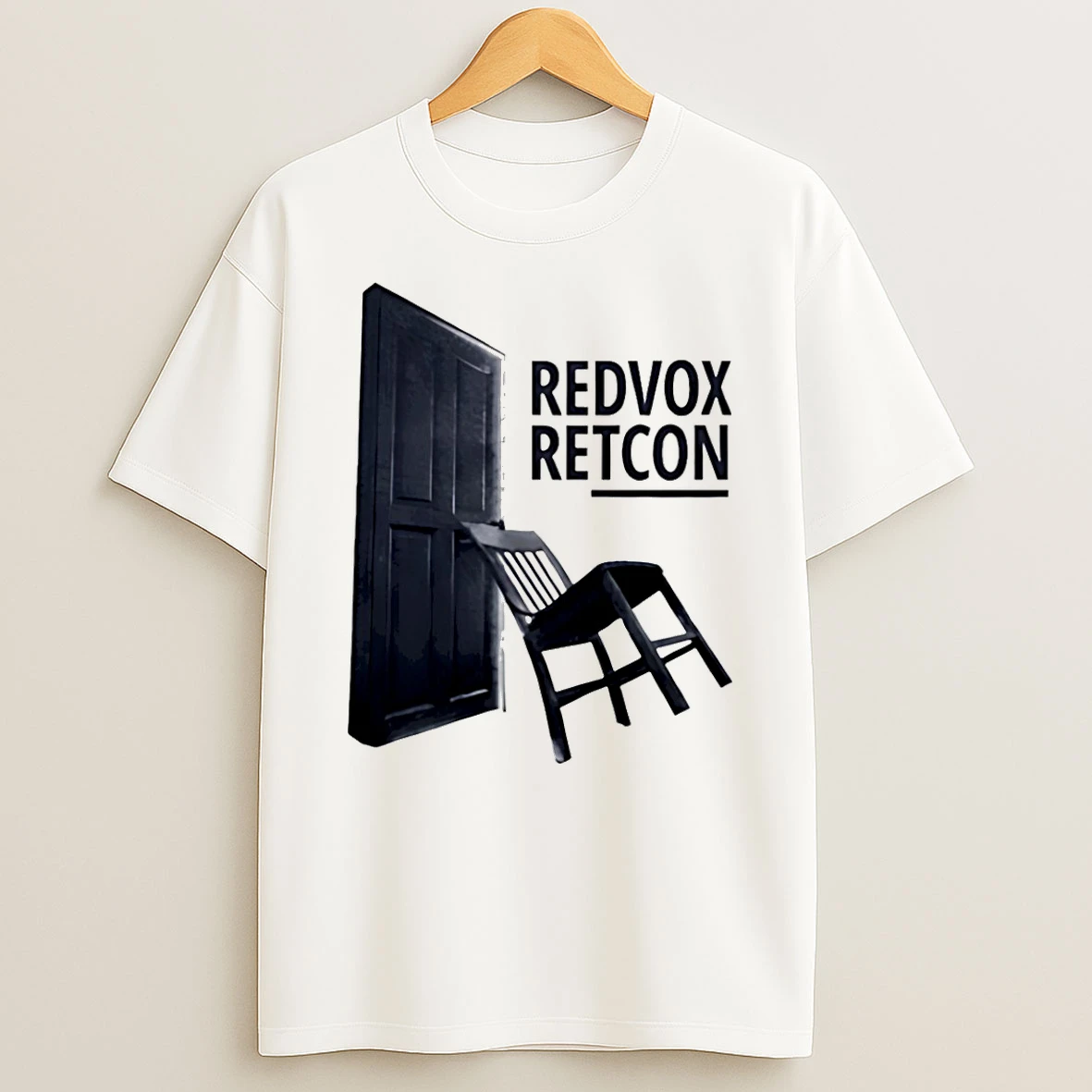 Vflippa Schmidtstee 20251224_174200 144_red Vox Retcon Album Art T Shirt