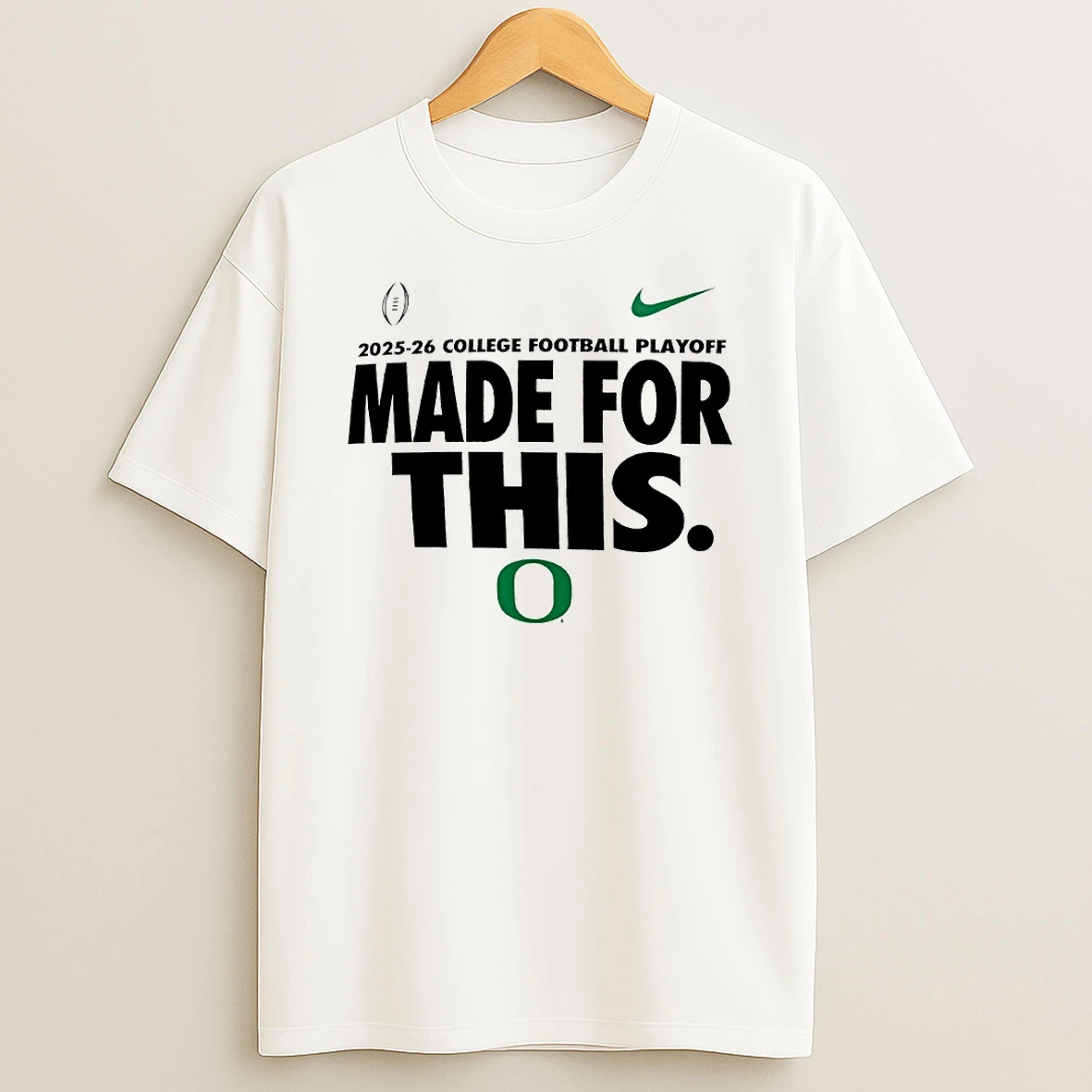 Vflippa Techteesusa 20251209_123058 28_made For This Oregon Ducks 2025 2026 College Football Playoff Circle T Shirt