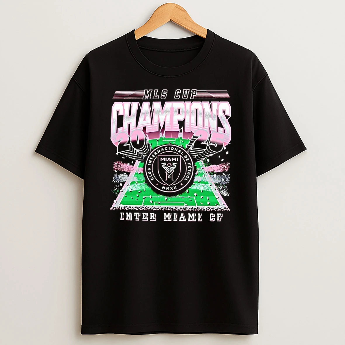 Vflippa Techteesusa 20251209_130043 33_inter Miami Cf 2025 Mls Cup Champions Stadium T Shirt