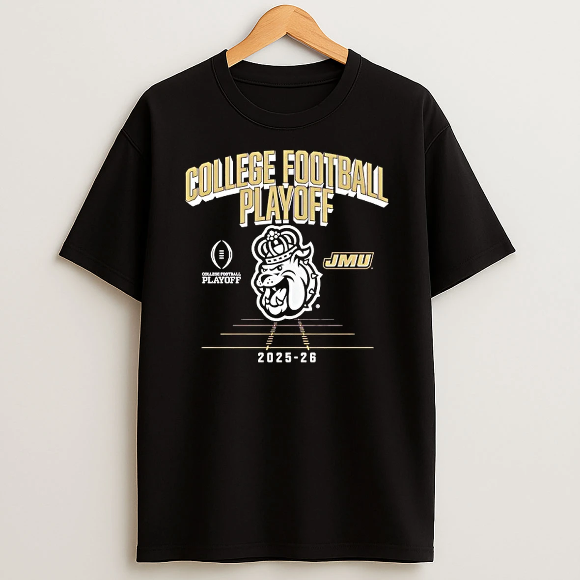 Vflippa Techteesusa 20251209_130043 33_james Madison Dukes 2025 2026 College Football Playoff Mascot T Shirt