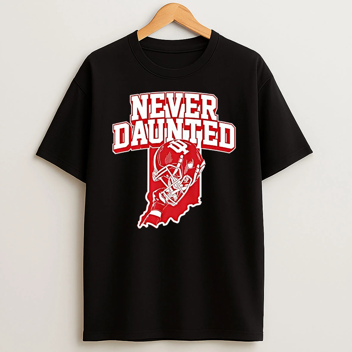 Vflippa Techteesusa 20251209_130043 33_never Daunted Indiana Hoosiers Helmet State Map T Shirt