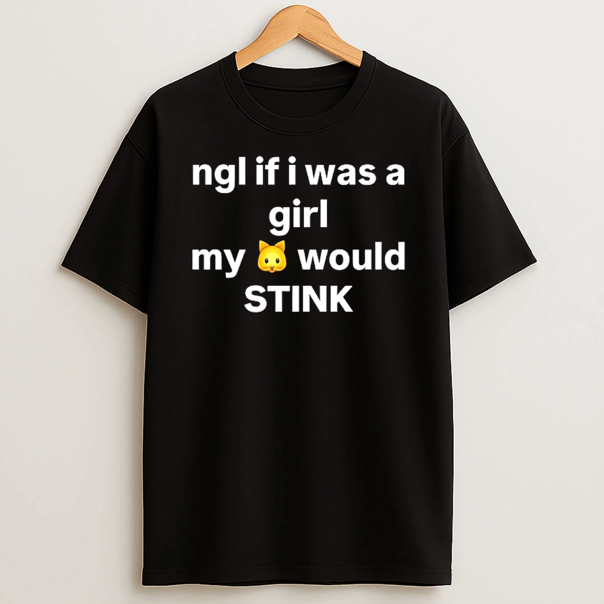 Vflippa Techteesusa 20251209_130043 33_ngl If I Was A Girl My Would Stink T Shirt