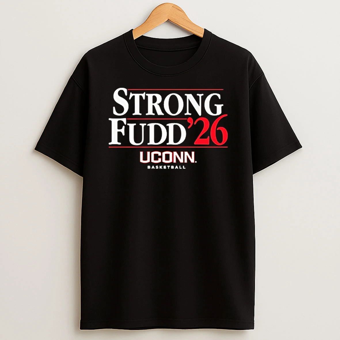 Vflippa Techteesusa 20251209_130043 33_sarah Strong And Azzi Fudd 2026 Uconn Huskies Basketball T Shirt