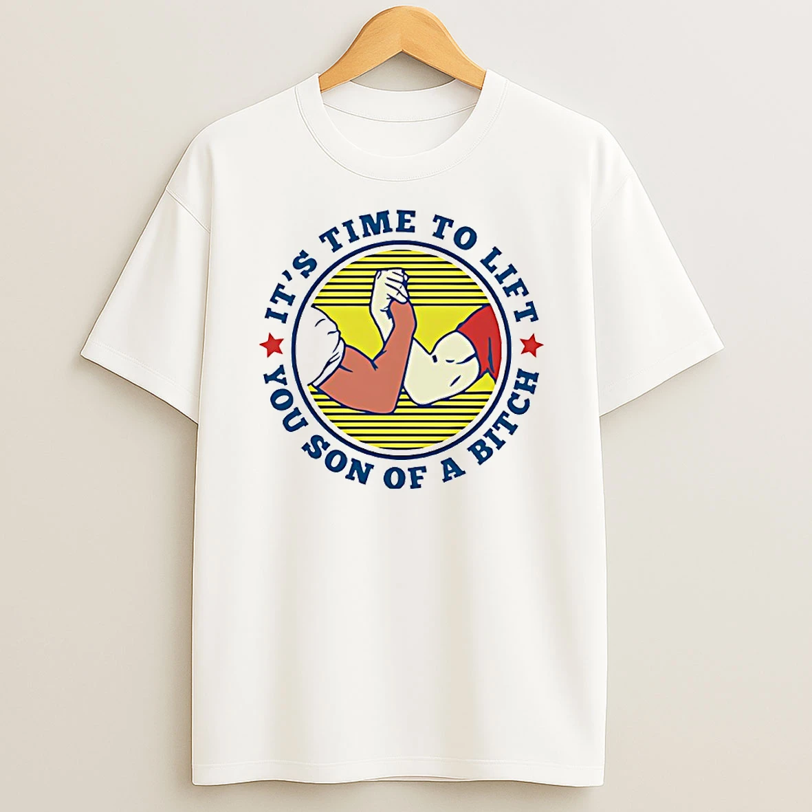 Vflippa Techteesusa 20251209_165244 48_its Time To Lift You Son Of A Bitch Circle T Shirt