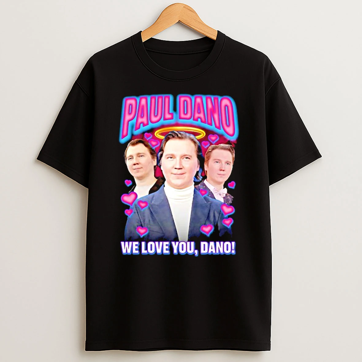 Vflippa Techteesusa 20251209_165244 48_paul Dano We Love You Dano Graphic T Shirt