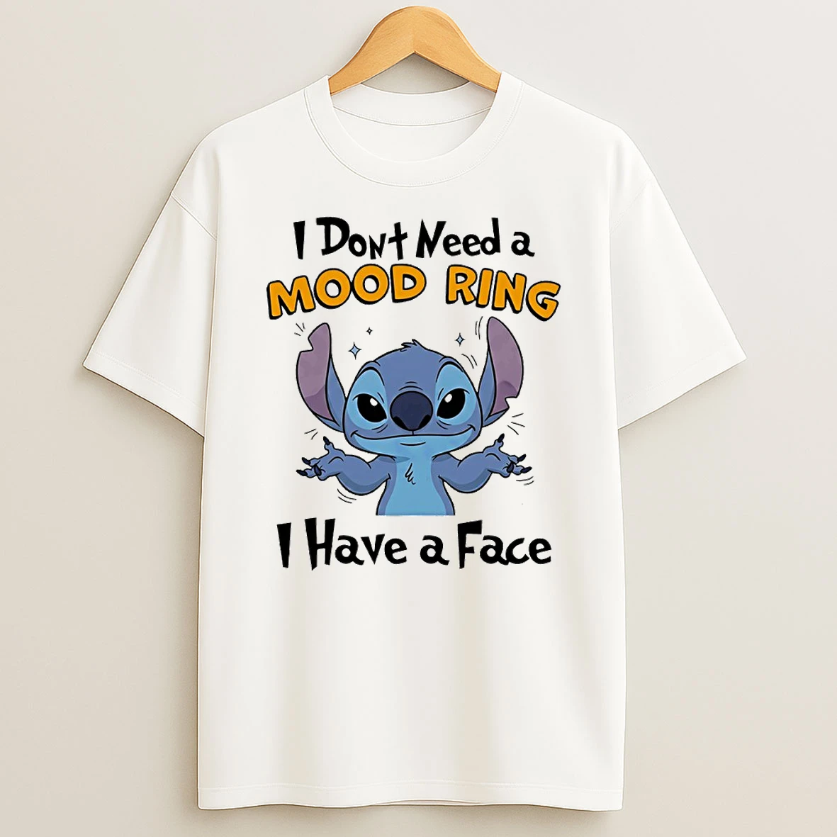 Vflippa Techteesusa 20251209_165244 48_stitch I Dont Need A Mood Ring I Have A Face Circle T Shirt