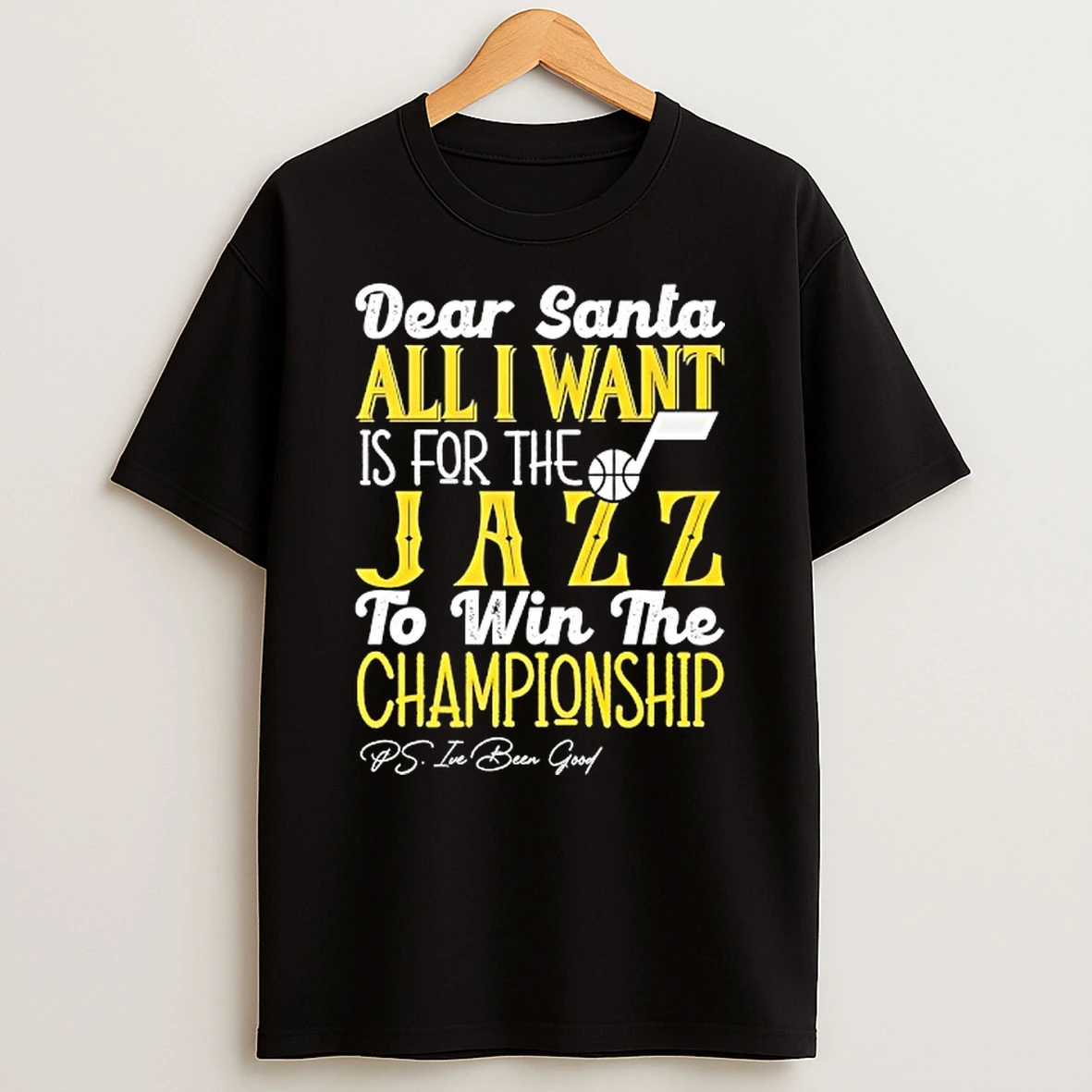 Vflippa Techteesusa 20251210_115944 3_dear Santa All I Want Is For The Utah Jazz To Win The Championship T Shirt