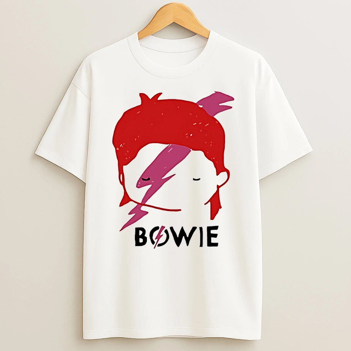 Vflippa Techteesusa 20251210_132255 48_david Bowie Aladdin Sane Lightning Bolt Sketch Circle T Shirt