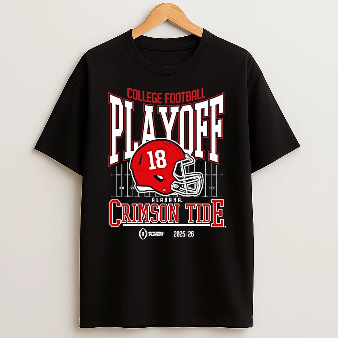 Vflippa Techteesusa 20251210_172442 61_alabama Crimson Tide 2025 2026 College Football Playoff Bound Helmet T Shirt