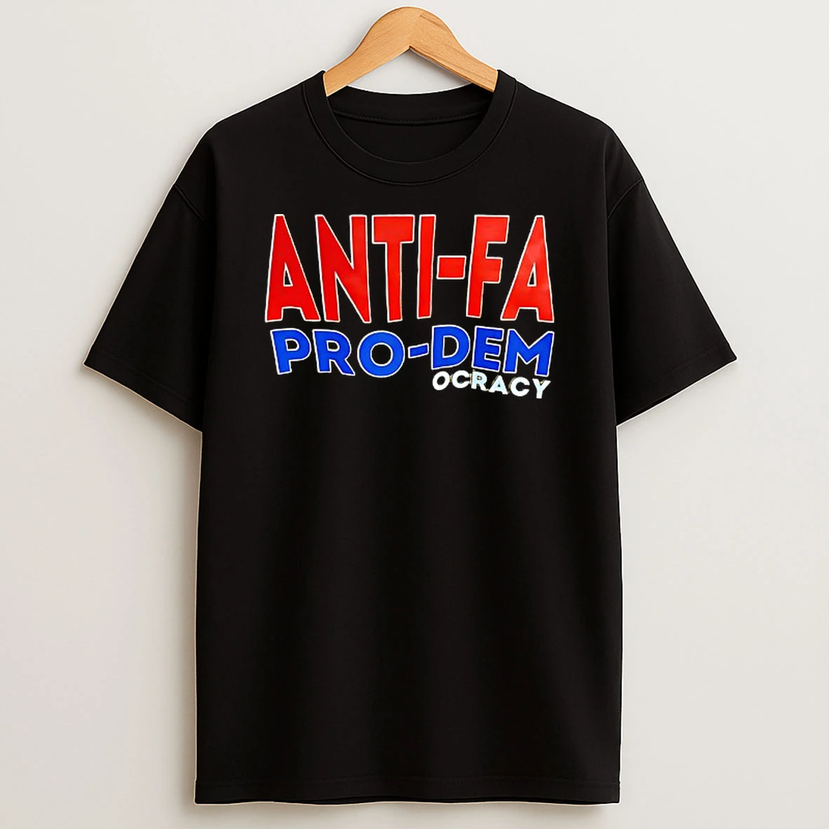 Vflippa Techteesusa 20251210_172442 61_anti Fa Pro Democracy T Shirt